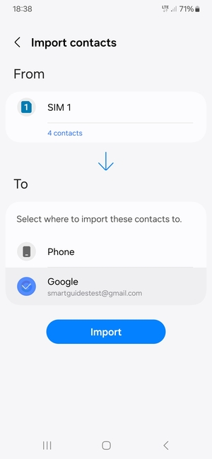 Select Import
