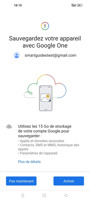 Sélectionnez Activer