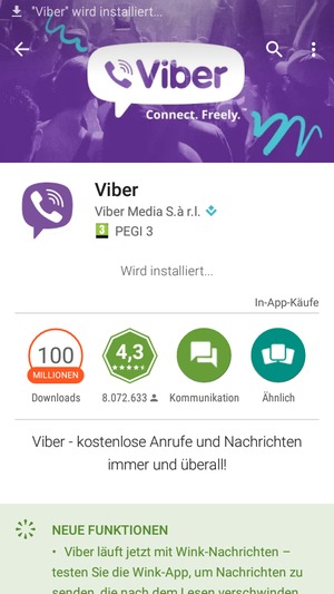 Warten Sie, bis der Installationsprozess  beendet ist
