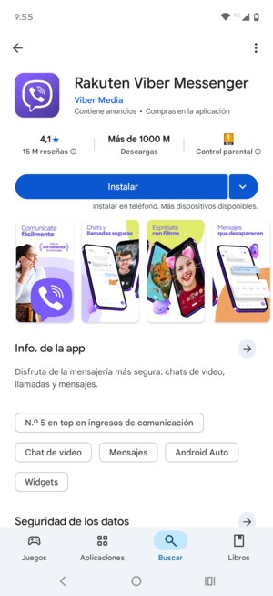 Seleccione Instalar