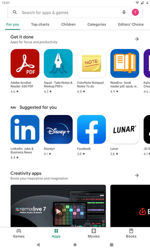 Select the Search bar