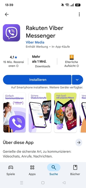 Wählen Sie Installieren