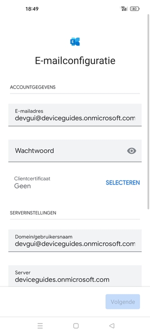 Voer uw wachtwoord in
