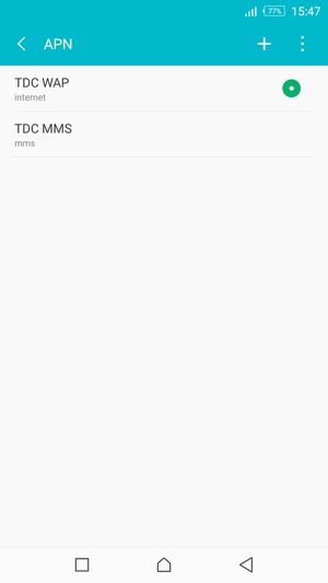 Votre téléphone est maintenant configuré pour les MMS