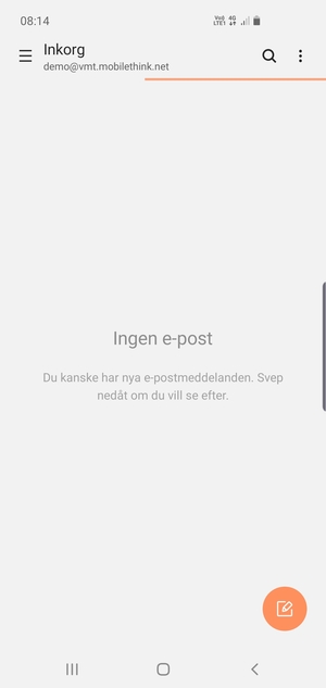 Ditt konto är redo att användas