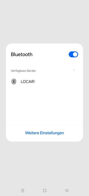 Schalten Sie Bluetooth aus