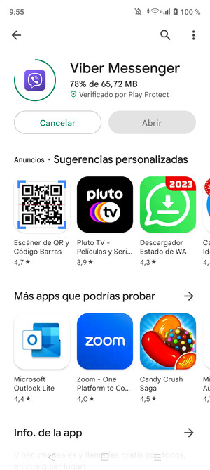 Espere a que el proceso de instalación finalice