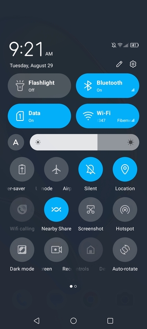 Turn off Wi-Fi and Bluetooth