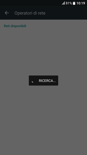 Attendi il completamento della ricerca