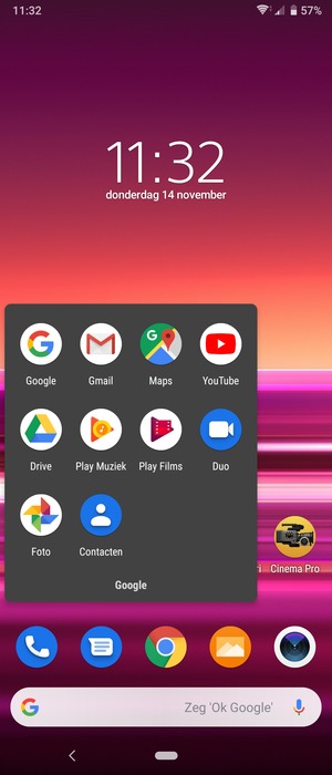Selecteer Gmail