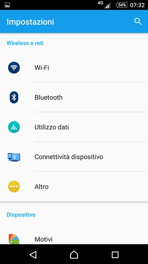 Seleziona Altro