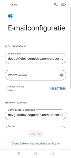 Voer uw wachtwoord in