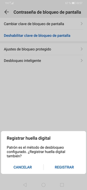 Seleccione CANCELAR