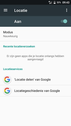 Schakel Locatie uit