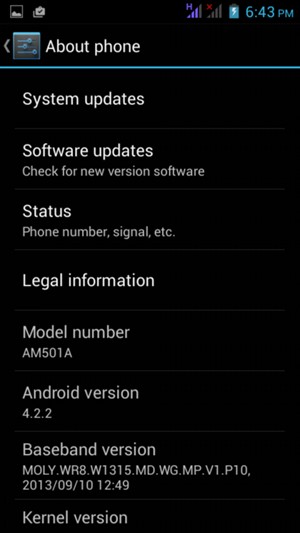 Select System updates