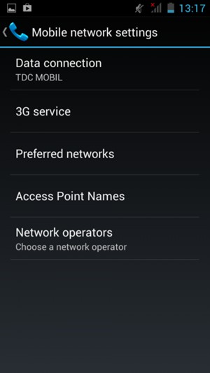Select Network operators