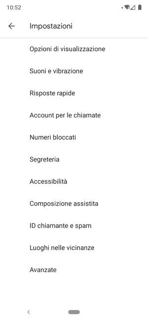 Seleziona Segreteria