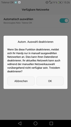 Wählen Sie OK