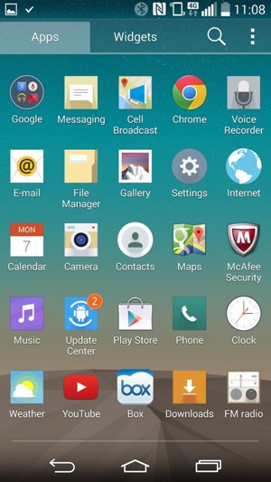 Select Settings