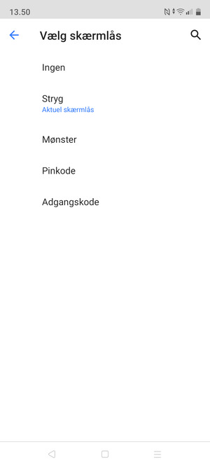 Vælg Mønster