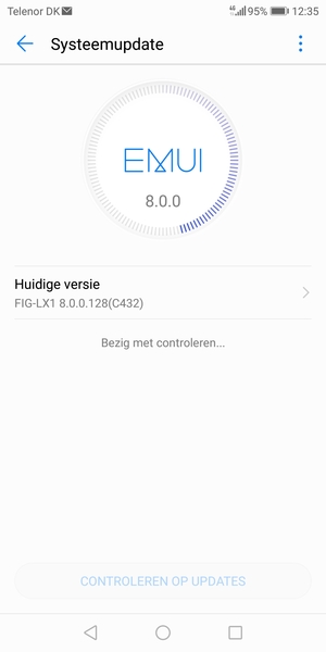 Wacht tot de zoekopdracht beëindigd is