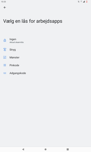 Vælg Mønster