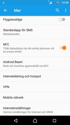 Vänta på att nedladdningen avslutas