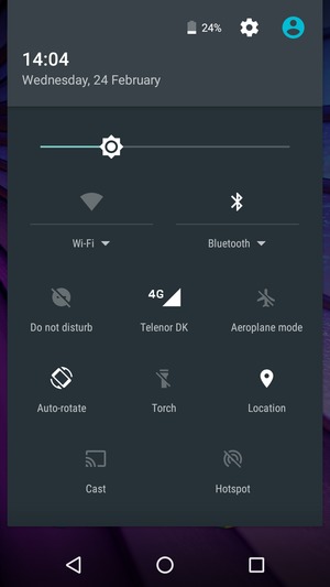 Turn off Bluetooth