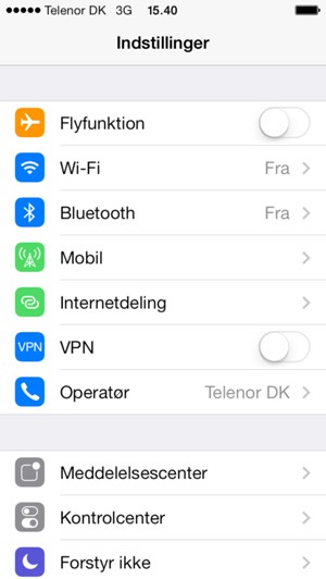 Vælg Mobil
