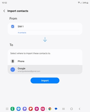 Select Import