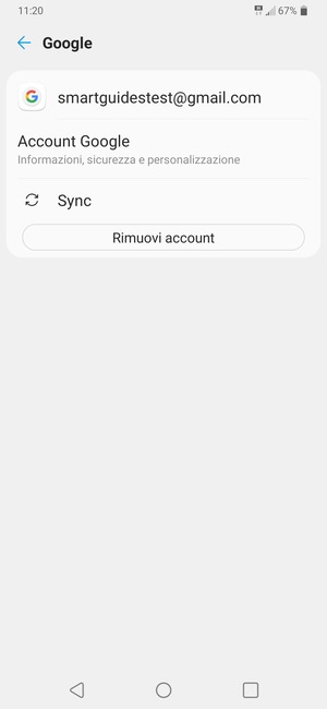 Seleziona Sync