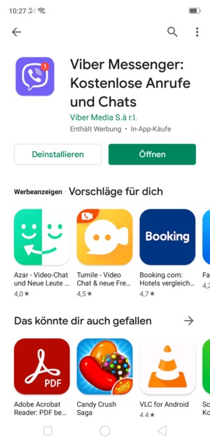Wählen Sie Öffnen