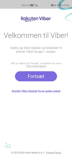 Din app er klar til brug