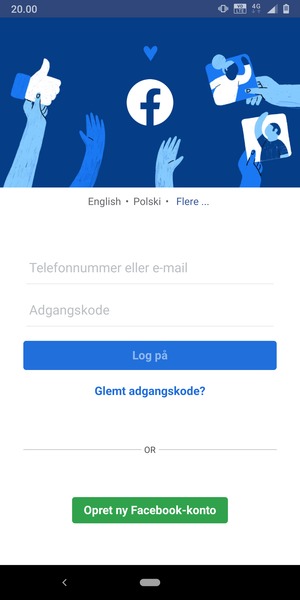 Din app er klar til brug