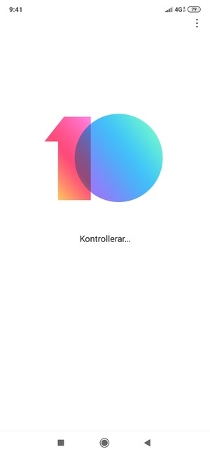 Vänta på att sökningen avslutas