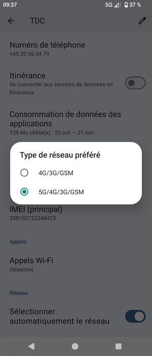 Sélectionnez votre option préférée