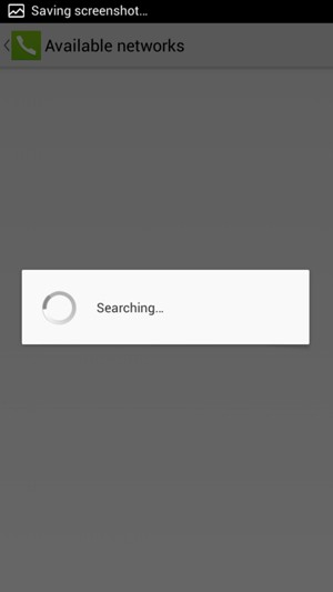 Wait for the search to finish