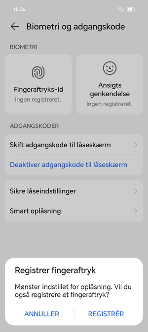 Vælg din foretrukne mulighed