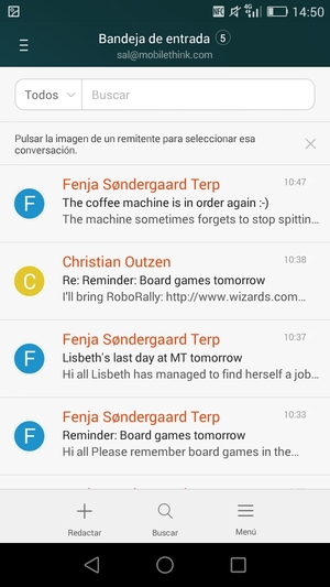 Su cuenta está lista para usar