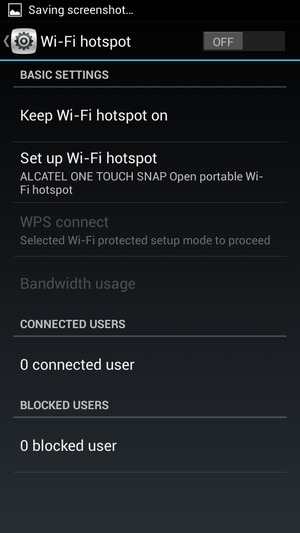 Select Set up Wi-Fi hotspot