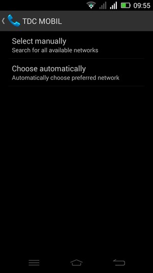 Select Select manually