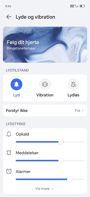 Vælg din foretrukne mulighed