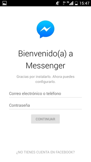 Su aplicación está lista para usar