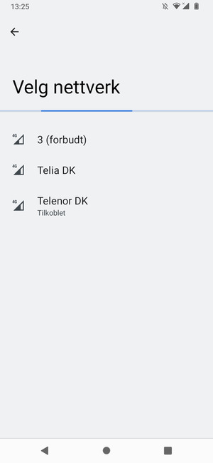 Vent til søket er ferdig