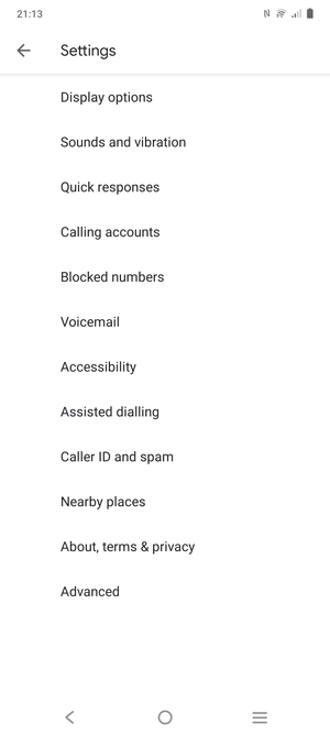 Select Voicemail