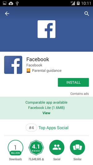 Select INSTALL