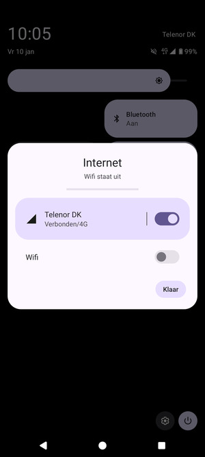 Selecteer Klaar