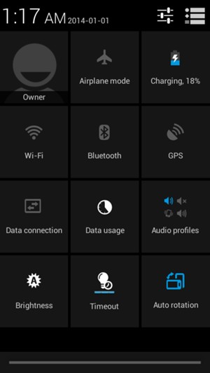 Select Audio profiles
