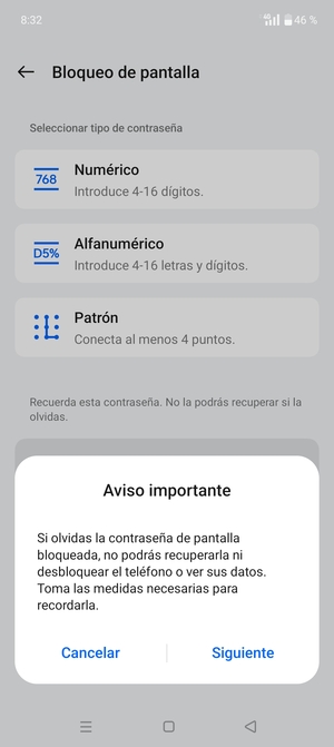 Seleccione Siguiente
