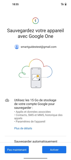 Sélectionnez Activer